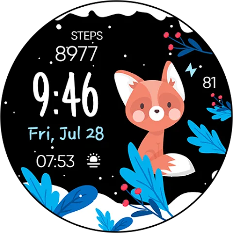 Animals & Nature watch face