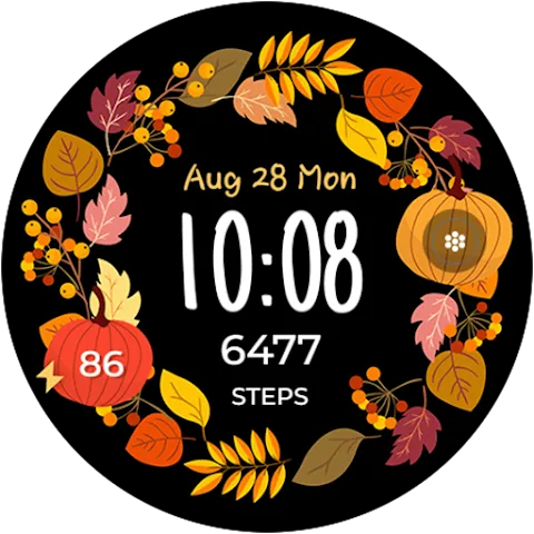 Autumn Frame watch face
