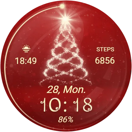 Christmas Spirit watch face
