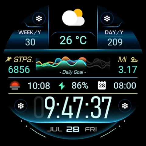 RE28 watch face