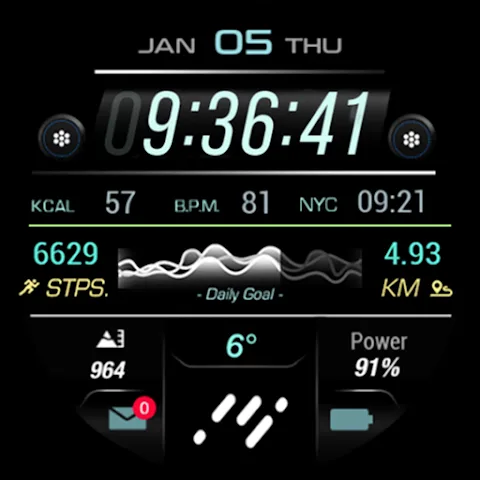RE05 watch face