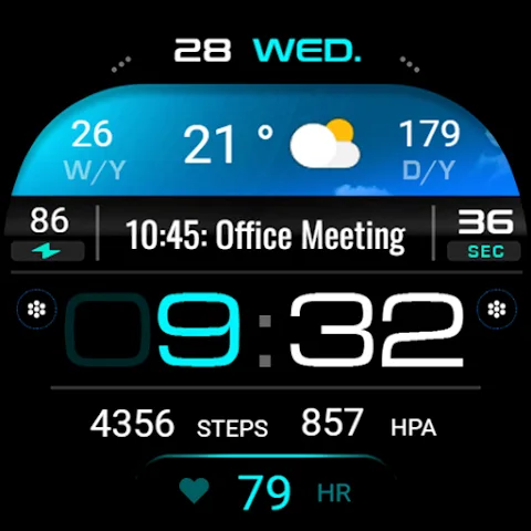 RE24 watch face