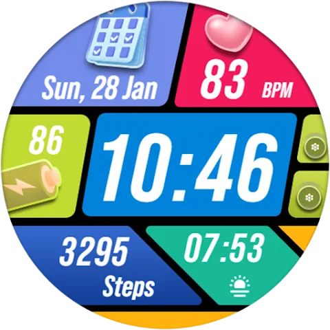 RE39 watch face