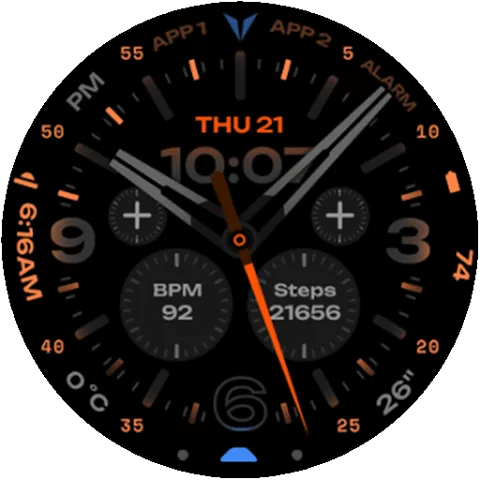 RE71 watch face